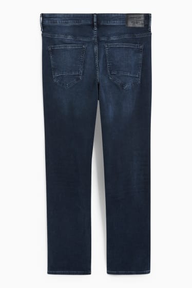 Heren - Straight jeans - Flex jog denim - LYCRA® - jeansdonkerblauw