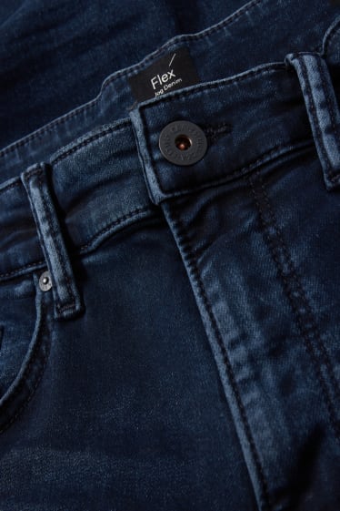 Home - Straight jeans - Flex jog denim - LYCRA® - texà blau fosc