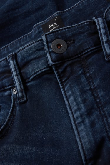 Hommes - Straight jean - Flex jog denim - LYCRA® - jean bleu foncé