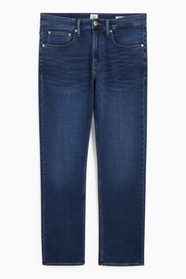 Men - Straight jeans - Flex jog denim - LYCRA® - blue denim