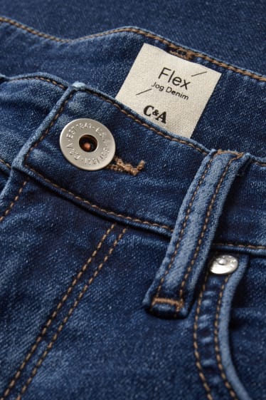 Men - Straight jeans - Flex jog denim - LYCRA® - blue denim