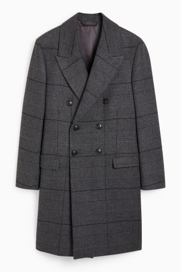 Uomo - Cappotto - grigio scuro