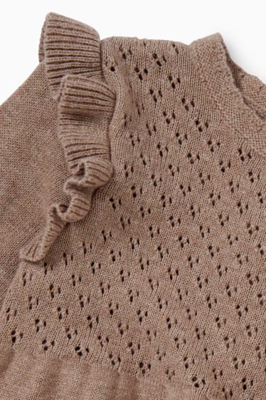 Bébés filles - Ensemble bébé - 2 pièces - marron