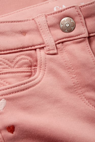 Bambine - Pantaloni termici - rosa