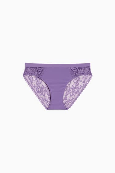 Donna - Slip - viola chiaro