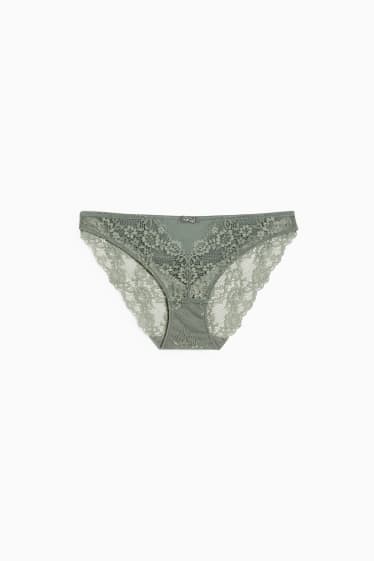 Dames - Slip - groen