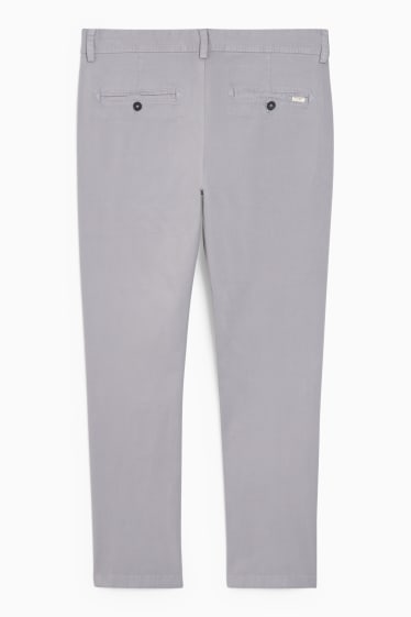 Hommes - Chino - slim fit - Flex - jean gris clair