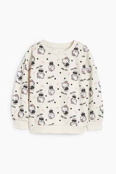 Kinder Mädchen - Hello Kitty - Sweatshirt - cremeweiß