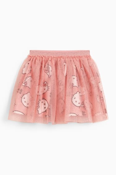 Nena - Hello Kitty - faldilla - rosa