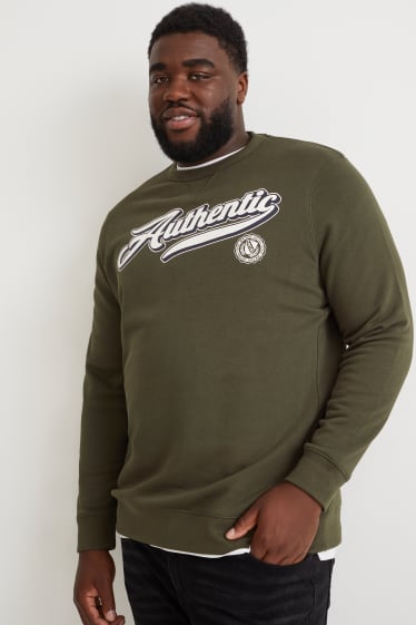 Hommes - Sweat - vert foncé