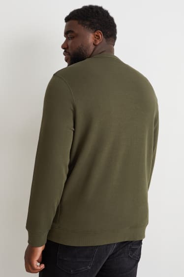 Hombre - Sudadera - verde oscuro