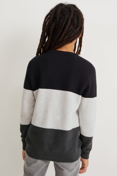 Enfants garçons - Pullover - noir