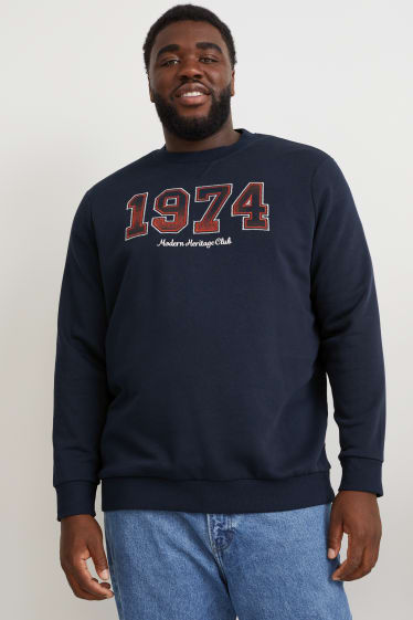 Hommes - Sweat - bleu foncé