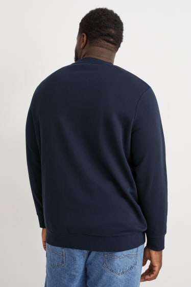 Heren - Sweatshirt - donkerblauw