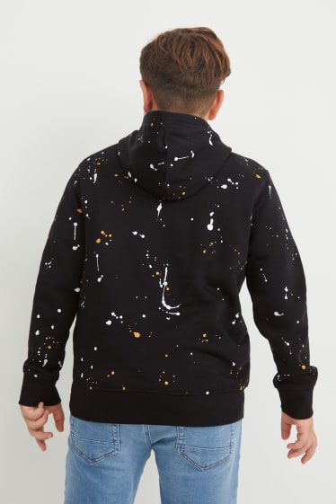Kinder Buben - Extended Sizes - Multipack 2er - Hoodie - schwarz
