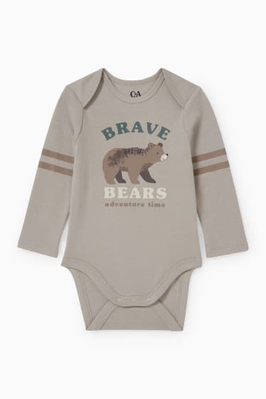 Baby: jongens - Rompertje - lichtbruin