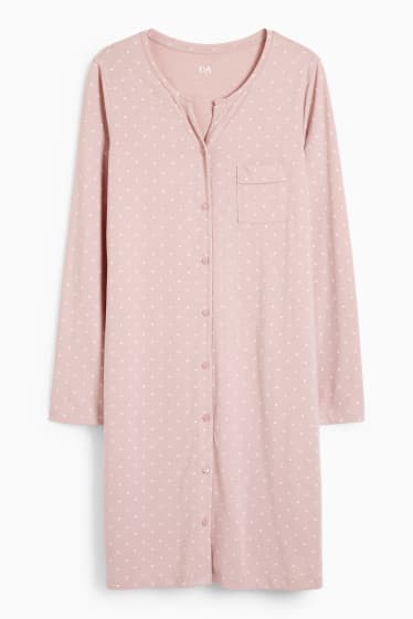 Donna - Camicia da notte - rosa