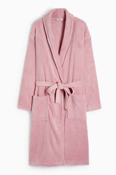 Women - Bathrobe - rose