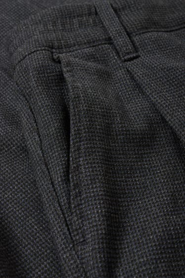 Herren - Chino - Tapered Fit - dunkelgrau