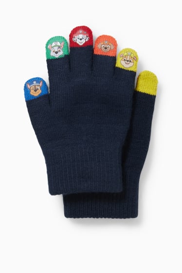 Children Boys - PAW Patrol - gloves - dark blue