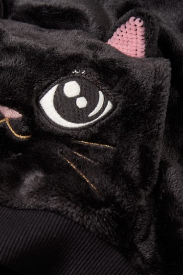 Kinder Mädchen - Sweatshirt - schwarz