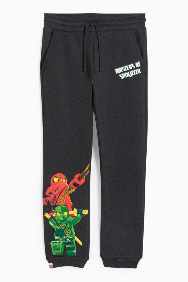 Enfants garçons - Lego Ninjago - pantalon de jogging - gris foncé