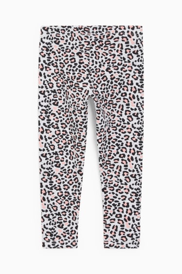 Enfants filles - L.O.L. Surprise - leggings doublés - gris