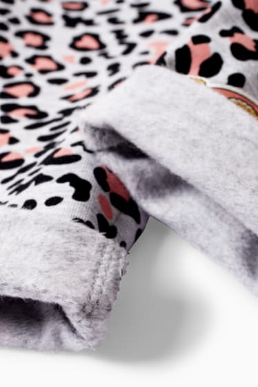 Enfants filles - L.O.L. Surprise - leggings doublés - gris