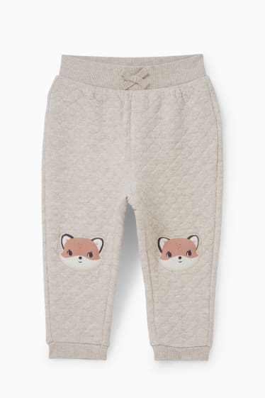Bébés filles - Pantalon de jogging bébé - beige clair