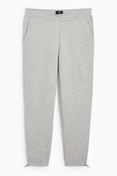 Hommes - Pantalon de jogging - gris clair chiné