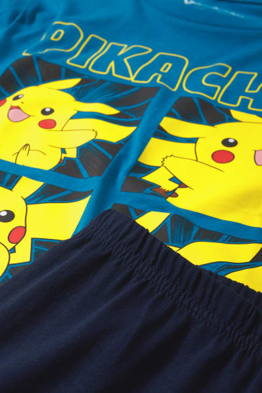 Kinderen: jongens - Pokémon - pyjama - 2-delig - donkerblauw