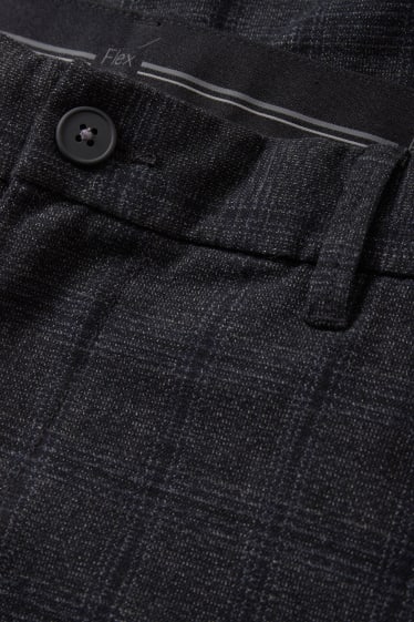 Hommes - Chino - slim fit - Flex - noir