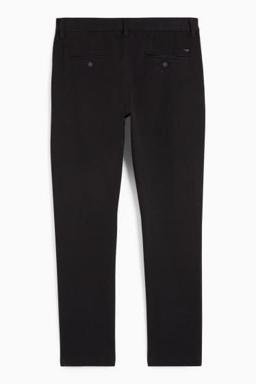 Hommes - Chino - slim fit - Flex - noir