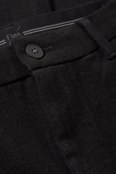 Hommes - Chino - slim fit - Flex - noir