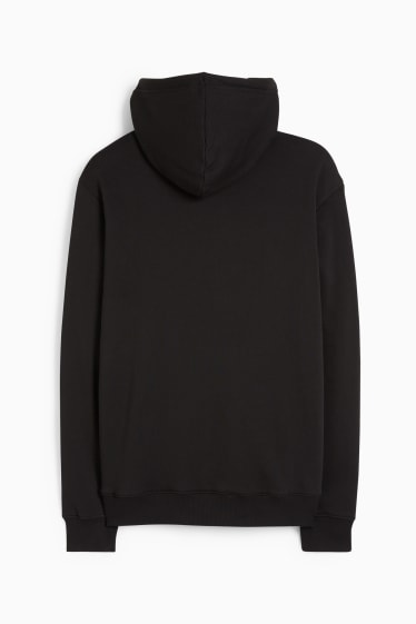 Men - Zip-through hoodie - black