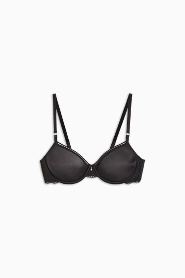 Women - Underwire bra - black