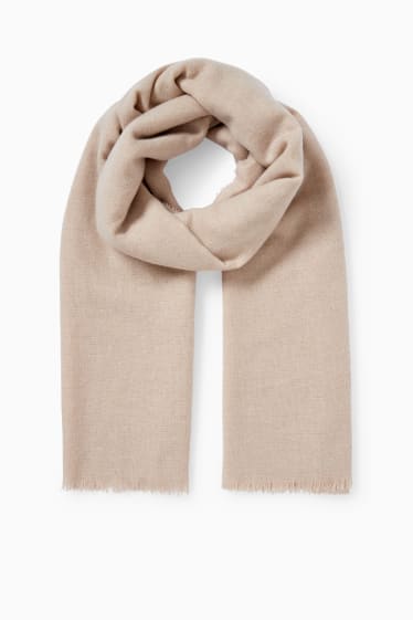 Damen - Schal - hellbeige