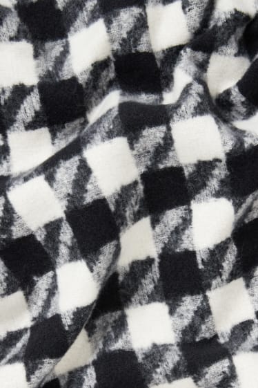 Dona - Fulard - estampat - negre/blanc