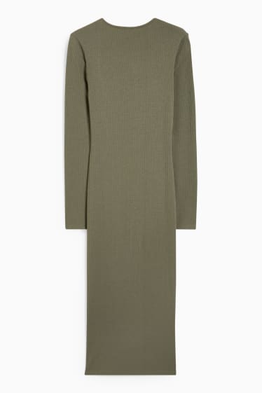 Damen - CLOCKHOUSE - Bodycon Kleid - dunkelgrün