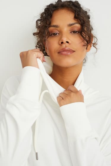 Femmes - Sweat de sport - blanc crème