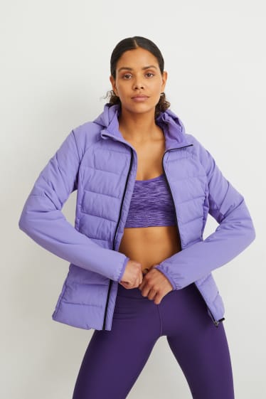 Femmes - Veste de sport à capuche - THERMOLITE® - violet