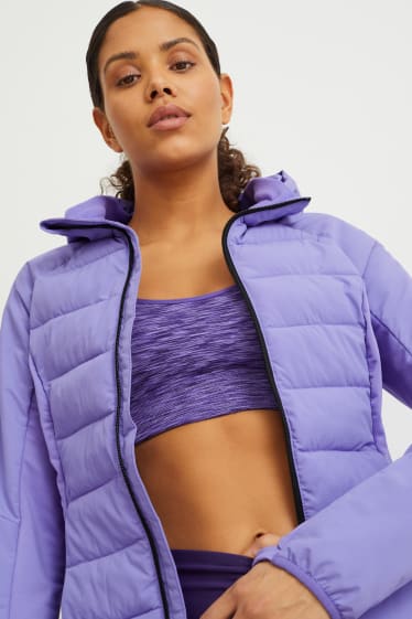 Femmes - Veste de sport à capuche - THERMOLITE® - violet