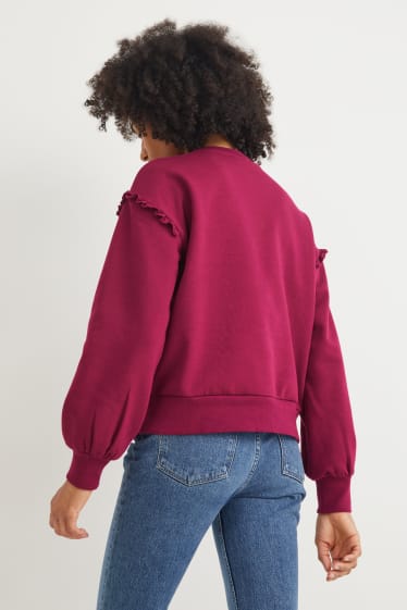 Dames - Sweatshirt - paars