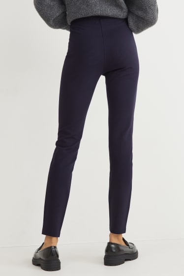 Donna - Leggings - blu scuro