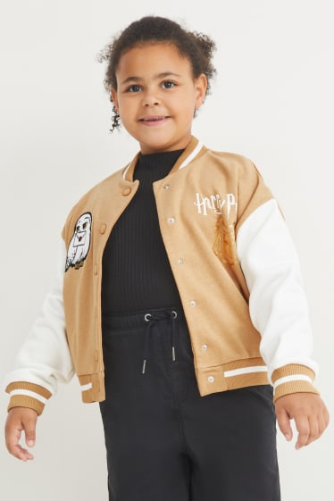 Enfants - Extended Sizes - Harry Potter - veste style universitaire - beige