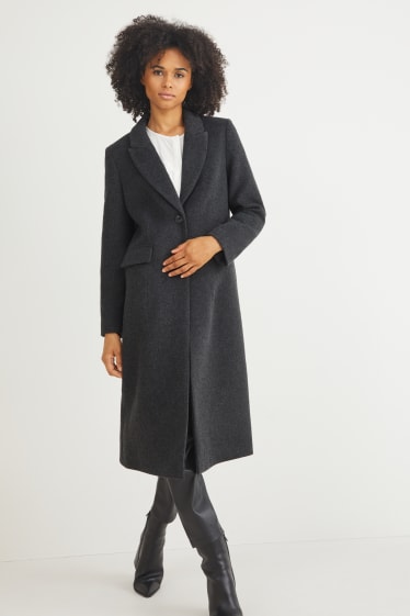 Women - Coat - dark gray