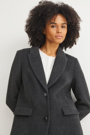 Women - Coat - dark gray