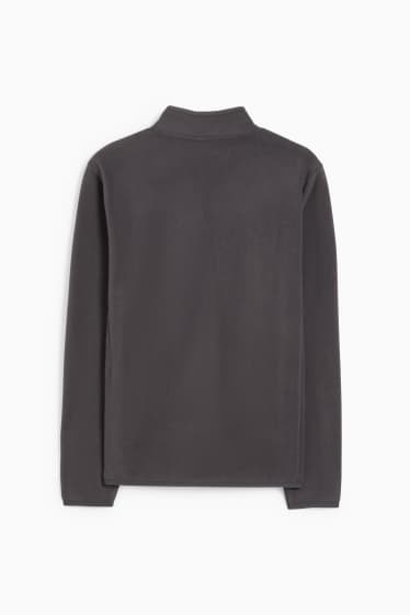 Herren - Fleecejacke - dunkelgrau