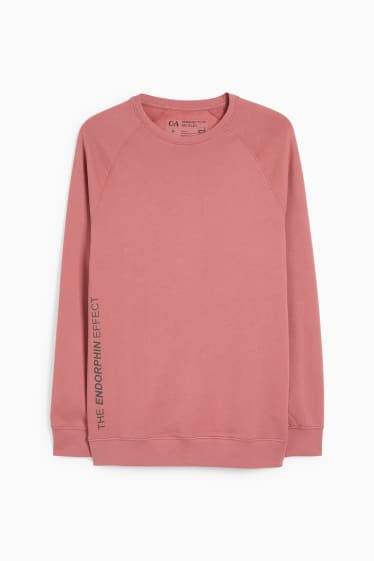 Hommes - Sweat - rouge foncé