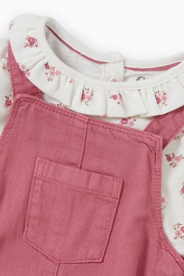 Bébés filles - Ensemble bébé - 2 pièces - rose